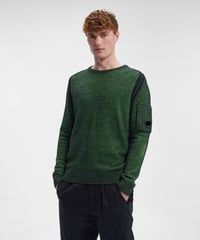 【C.P.COMPANY】Fleece Knit Jumper