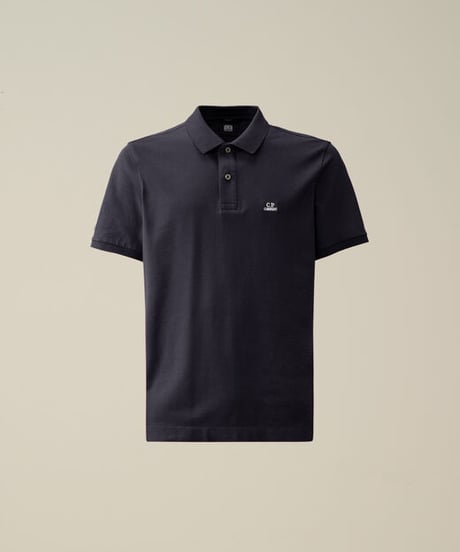 【C.P.COMPANY】Stretch Piquet Slim Polo Shirt