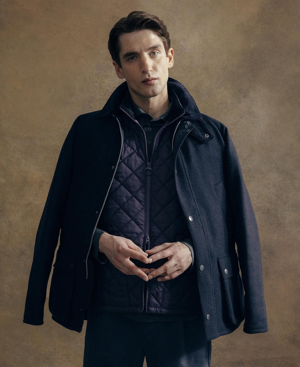 ジャケット・アウター Barbour bedale wool 36 navy Barbour】Bedale Wool Jacket | MICHELLE STORES