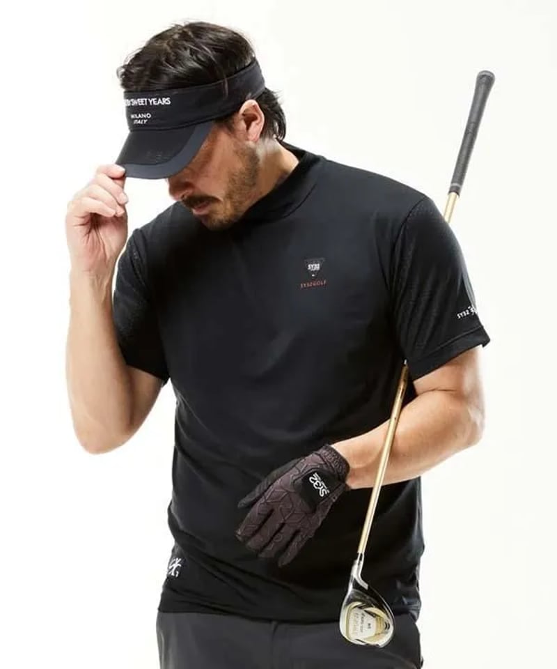 SY32 by SWEET YEARS GOLF】G-002 EMBOSS STRETCH
