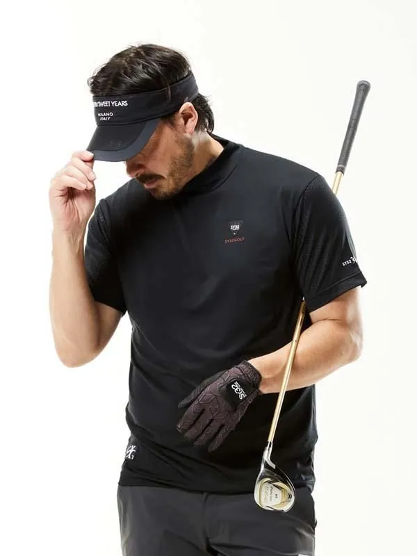 新品☆【SY32 GOLF】 G-002 EMBOSS STRETCH MOCK SY32 by SWEET YEARS GOLF】G-002 EMBOSS STRETCH