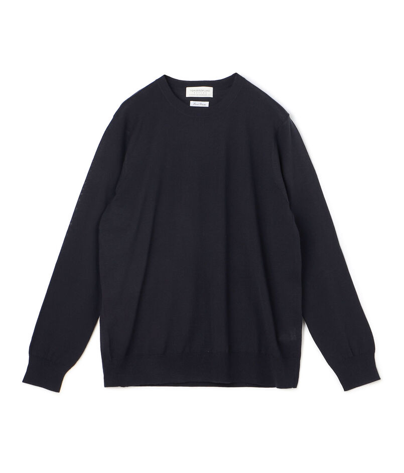 TOMORROWLAND TRICOT】 スーパーファインメリノウール クルーネック