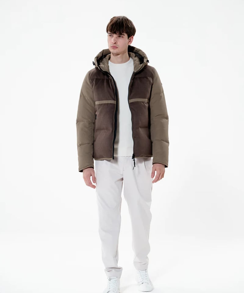 DUNO】 PALM HOODED DOWN JACKET | MICHELLE STORES