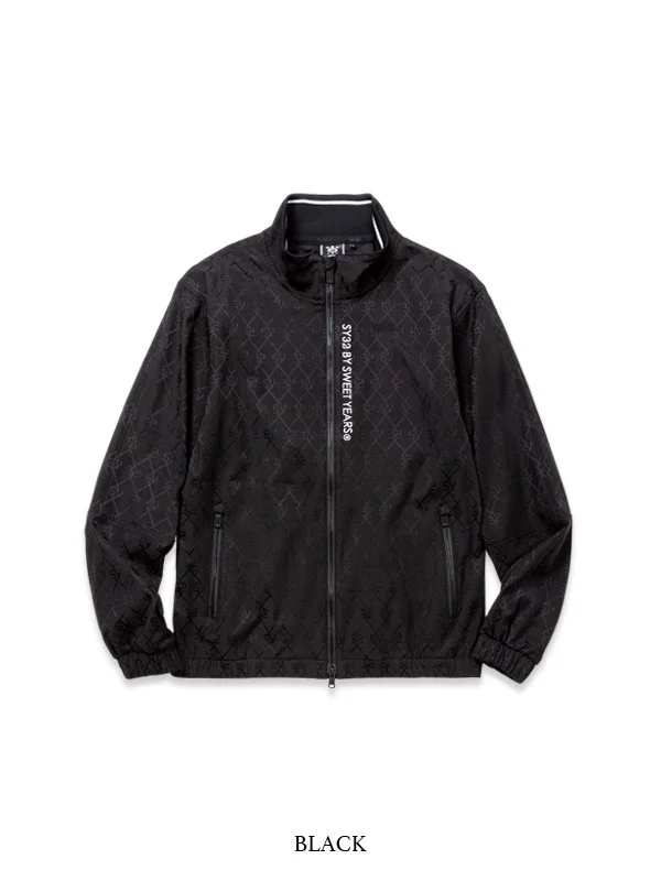 メンズウェア SY32 SYG JACQUARD STRETCH WOVEN JK SY32 by SWEET YEARS GOLF】SYG JACQUARD STRETCH