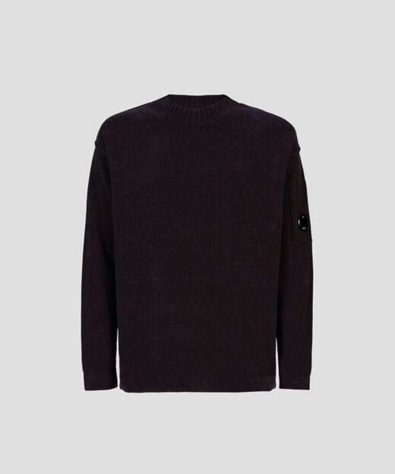 C.P.COMPANY】Chenille Cotton High Neck Knit | M C.P.COMPANY】Chenille Cotton High Neck Knit | M