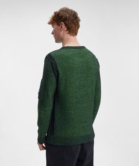 【C.P.COMPANY】Fleece Knit Jumper