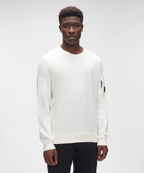 【C.P.COMPANY】Light Fleece Crew Neck Sweatshirt