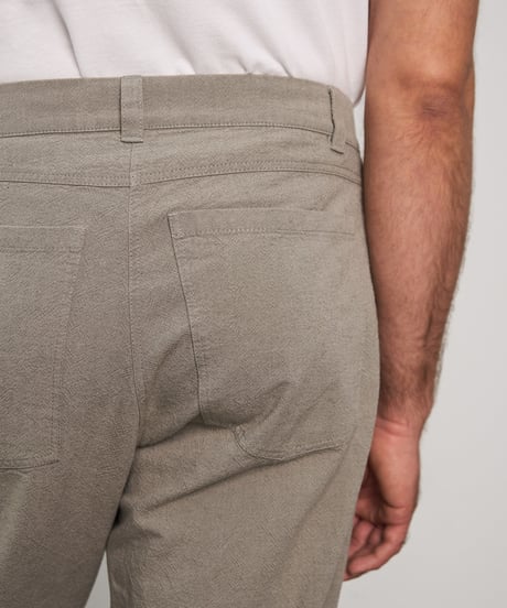 【About Companions】Light 5-pocket summer trousers Olf in dusty olive