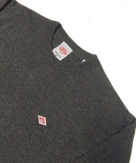 【DANTON】ラムウール クルーネックニットプルオーバー MEN