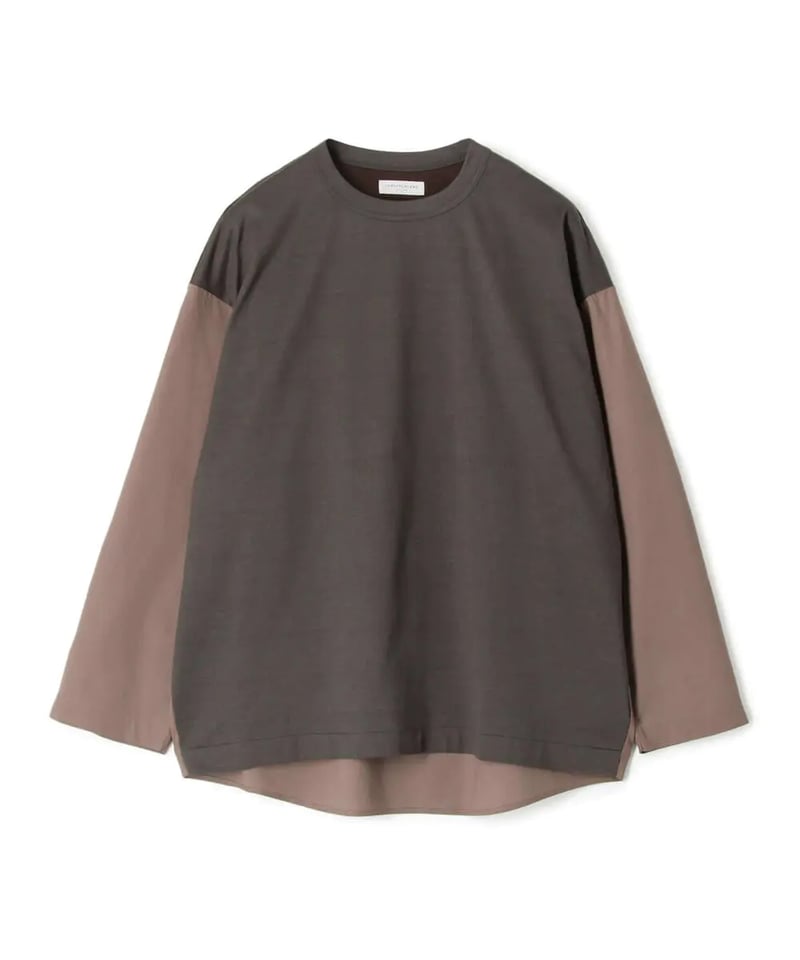 [かんかつ ] TOMORROWLAND - コンビデザインプルオーバー TOMORROWLAND MEN】コットン シャツコンビデザインプルオーバー | MICHE