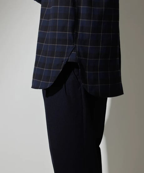 【:colon】W Pocket Shirt -Cotton Check Flannel