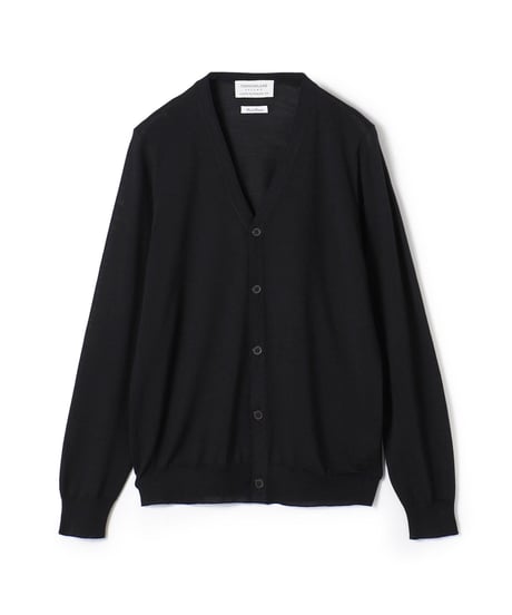 【TOMORROWLAND MEN】スーパーファインメリノウール Vネックカーディガン S WOOL