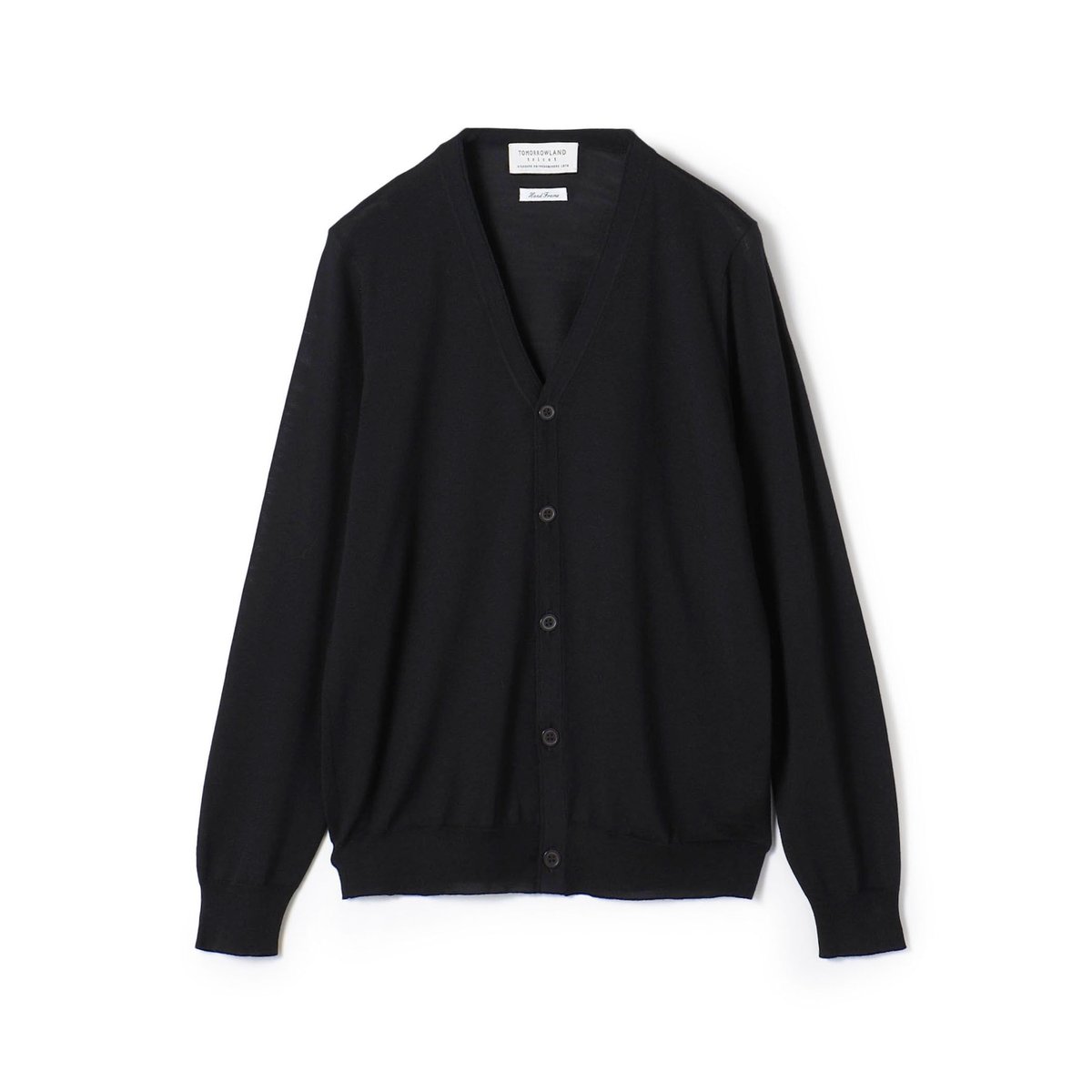TOMORROWLAND MEN】スーパーファインメリノウール Vネックカーディガン