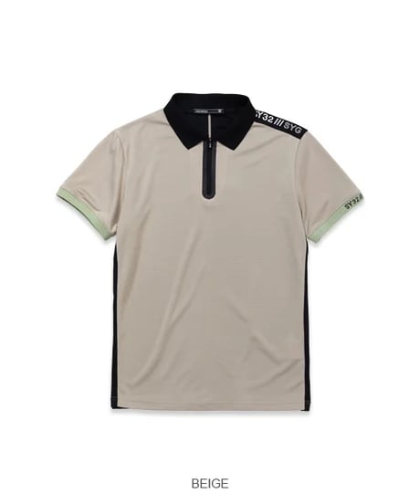 【SY32 by SWEET YEARS GOLF】LASER ZIP UP POLO