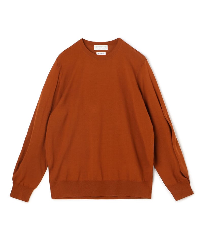 極美品TOMORROWLAND toricot メリノウール　クルーネックニット セール】 TOMORROWLAND TRICOT スーパーファインメリノウール