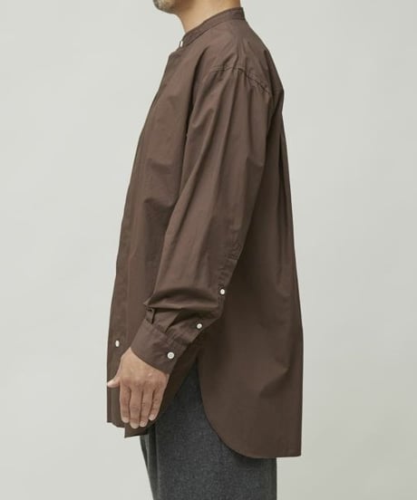 【:colon】1in-Pleats Longshirt - Cotton Typewriter