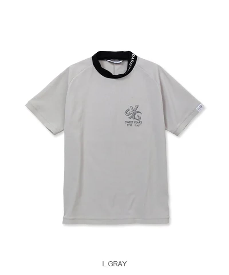 SY32 NEO-PRO POPCORN CROSS LOGO ゴルフカットソー SY32 by