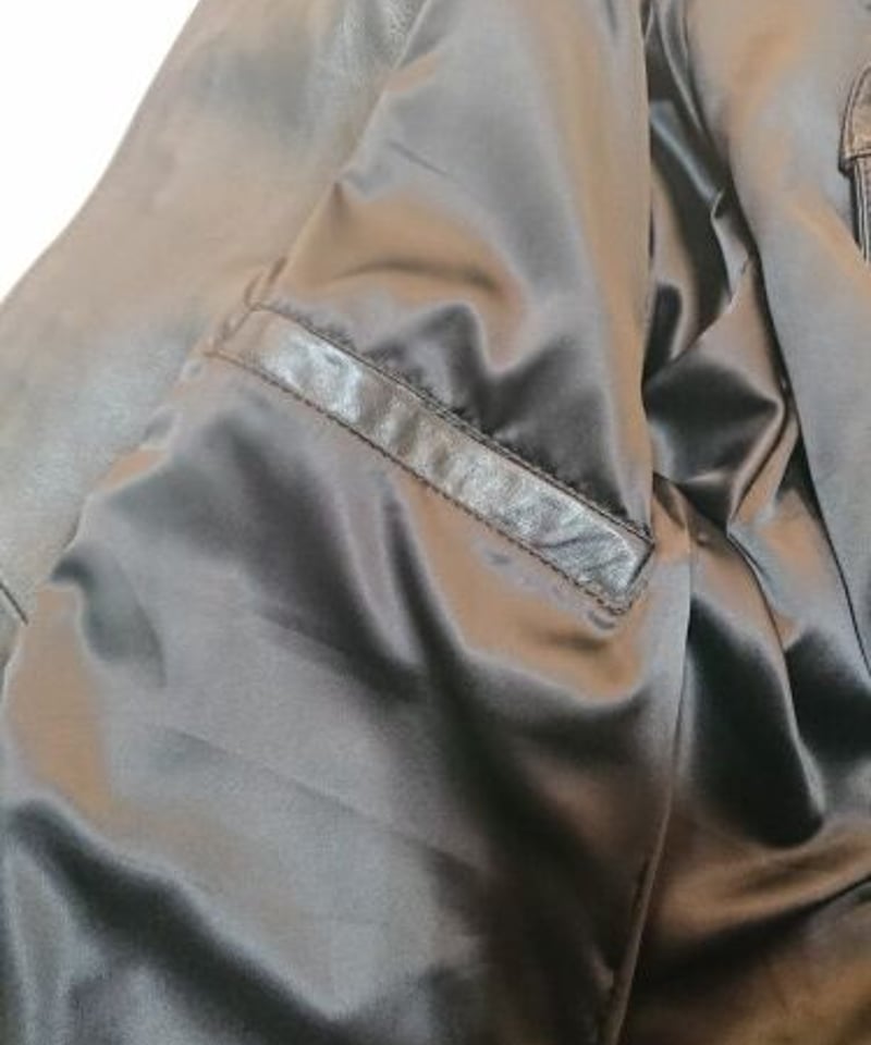 L’EDELLI レザージャケット羊革　サイズ48イタリア製 L'EDELLI レザージャケット羊革 サイズ48イタリア製