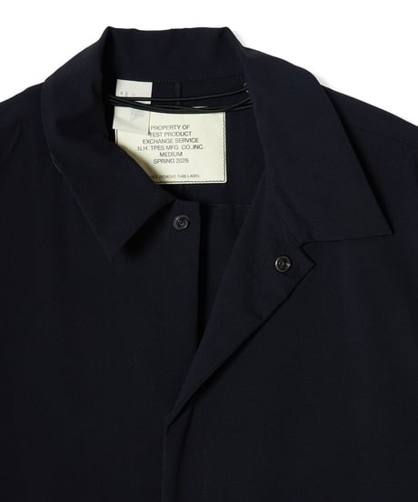 【N.HOOLYWOOD】DRAWSTRING SHIRT BLACK