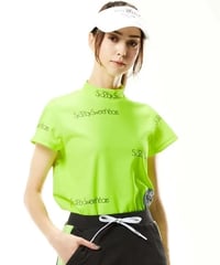 【SY32 by SWEET YEARS GOLF】FAST DRYING LOGO MOCK