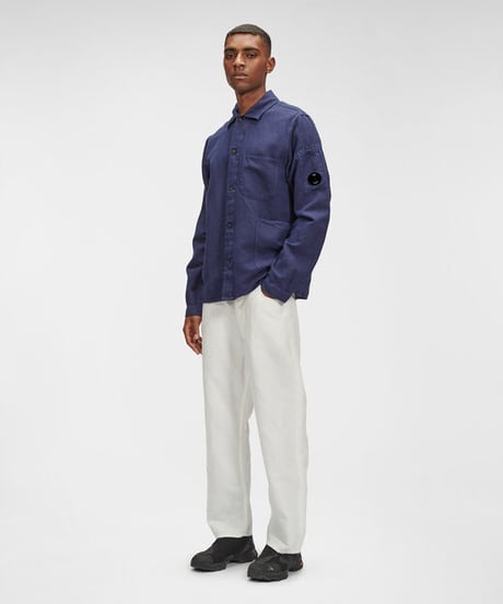 【C.P.COMPANY】Broken Lino Cotone Shirt