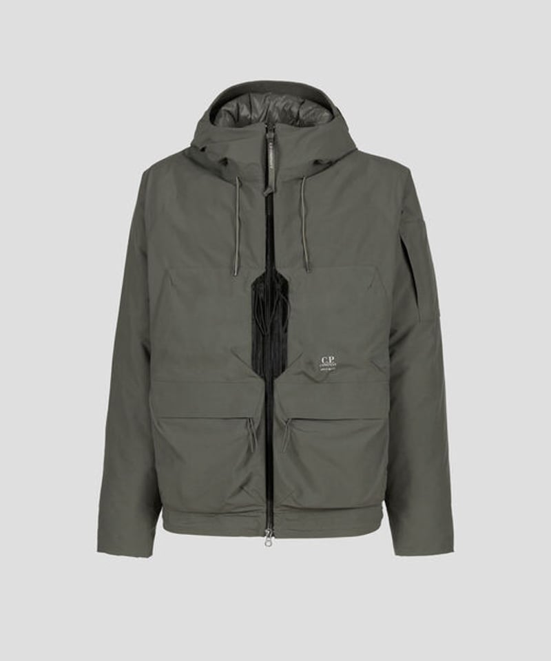 C.P. Company Micro-M (R) ダウン コート (未使用) C.P.COMPANY】Micro-M (R) Hooded Down Jacket | M