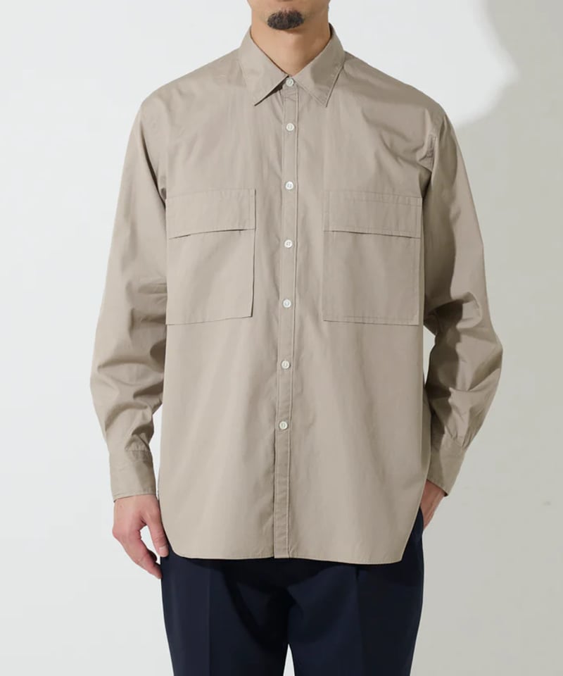 colon】CSH-4 / Wpocket Shirt - Cotton Broad | 