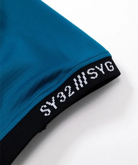 【SY32 by SWEET YEARS GOLF】LASER ZIP UP POLO