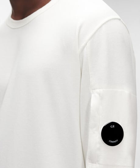 【C.P.COMPANY】Light Fleece Crew Neck Sweatshirt