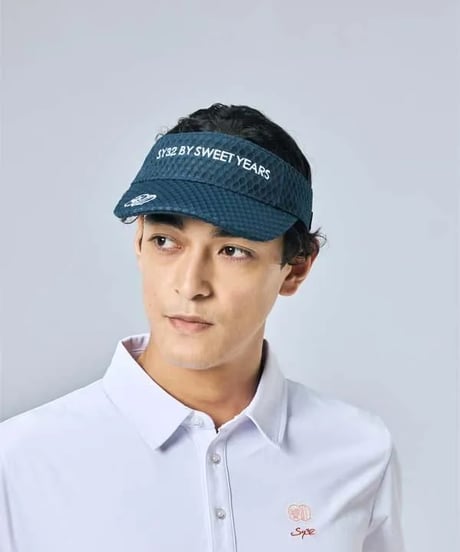 【SY32 by SWEET YEARS GOLF】MESH EMB SUN VISOR