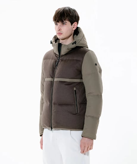 【DUNO】 PALM HOODED DOWN JACKET