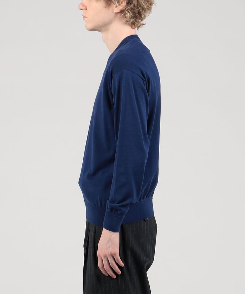 TOMORROWLAND TRICOT 】ギザコットン クルーネックプルオーバー | MIC