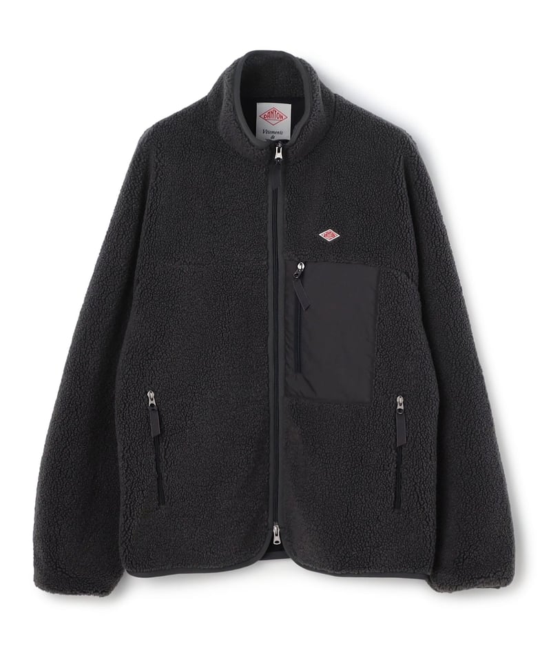DANTON INSULATION STAND COLLAR ボア中綿ジャケット DANTON INSULATION STAND COLLAR ボア中綿ジャケット