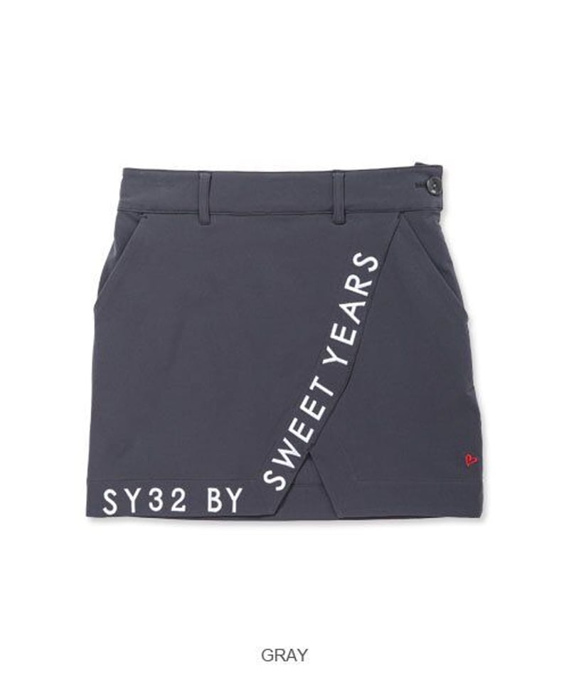 SY32 by SWEET YEARS GOLF】WOVEN DOUBLE FACE SKI