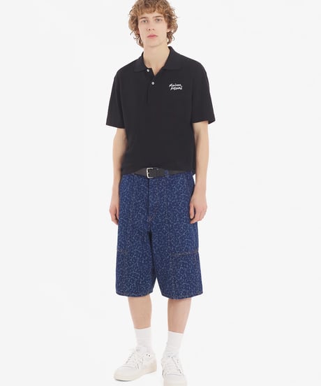 【MAISON KITSUNE】HANDWRITING COMFORT POLO