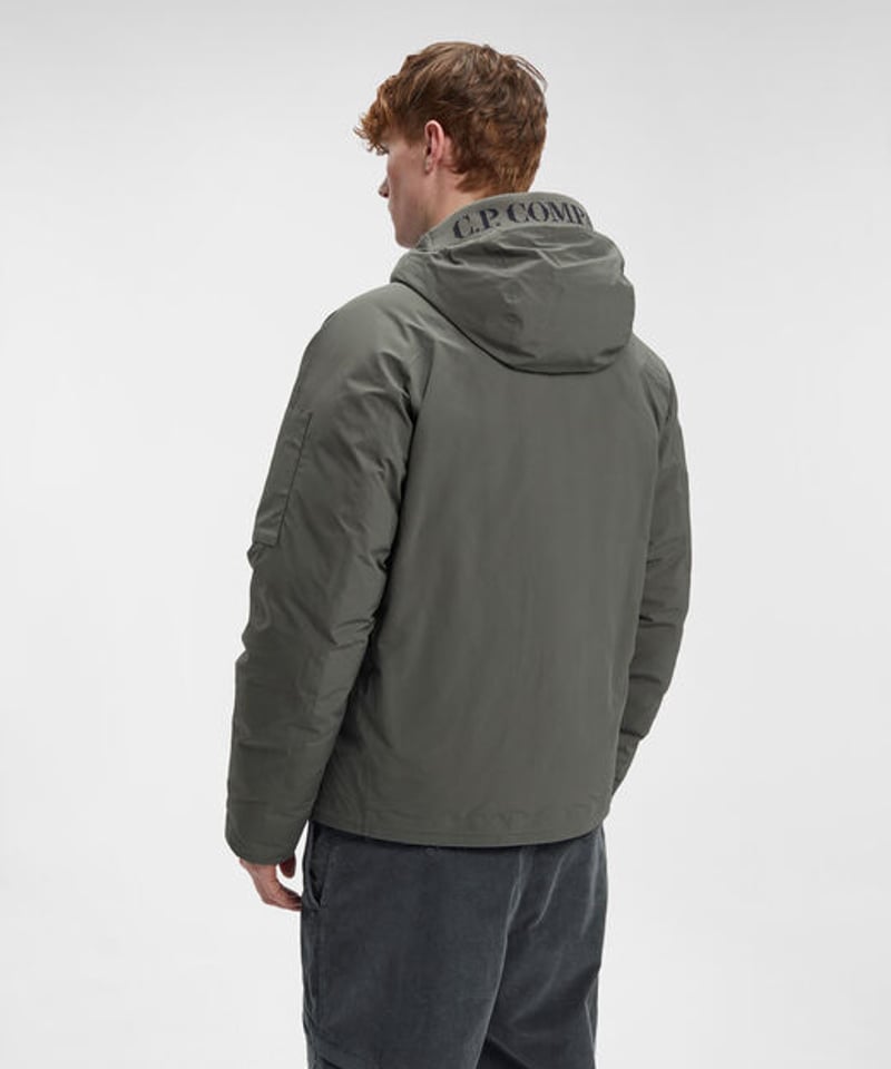 C.P. Company Micro-M (R) ダウン コート (未使用) C.P.COMPANY】Micro-M (R) Hooded Down Jacket | M