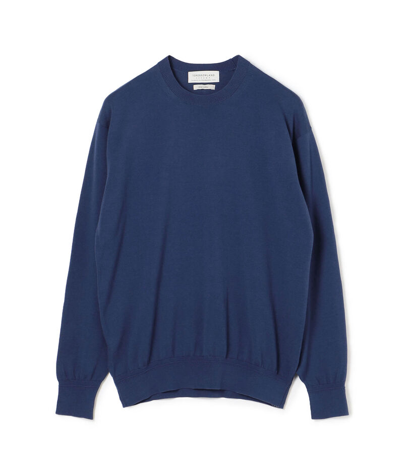 TOMORROWLAND TRICOT 】ギザコットン クルーネックプルオーバー | MIC