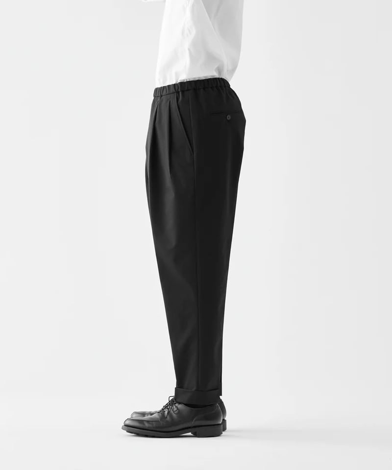 :COLON CPT-20 パンツ colon】CPT-20 / Polyester Double Cloth / Black