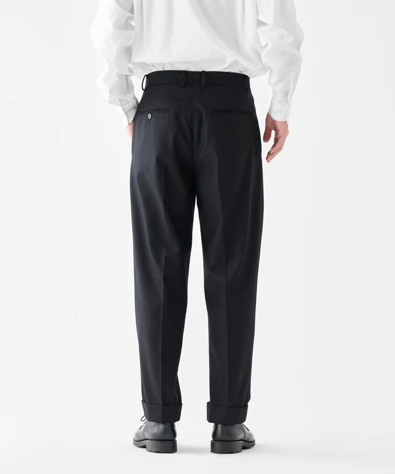colon】CPT-1 / WNC Flannel / Black / 2アウトプリーツ