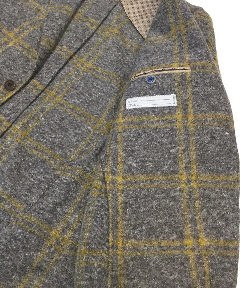 Barbati 】チェック柄2Bストレッチジャケット | MICHELLE STORES Barbati 】チェック柄2Bストレッチジャケット | MICHELLE STORES