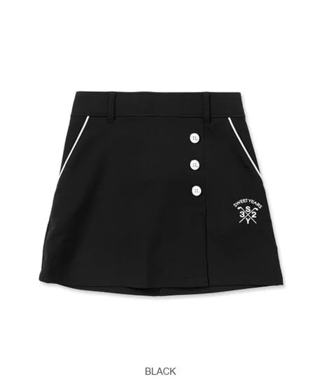 【SY32 by SWEET YEARS GOLF】CROSS EMB LOGO SKIRTS