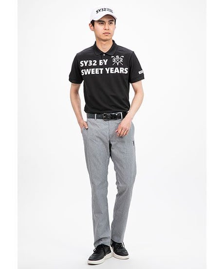 【SY32 by SWEET YEARS GOLF】BIG LOGO KANOKO POLO