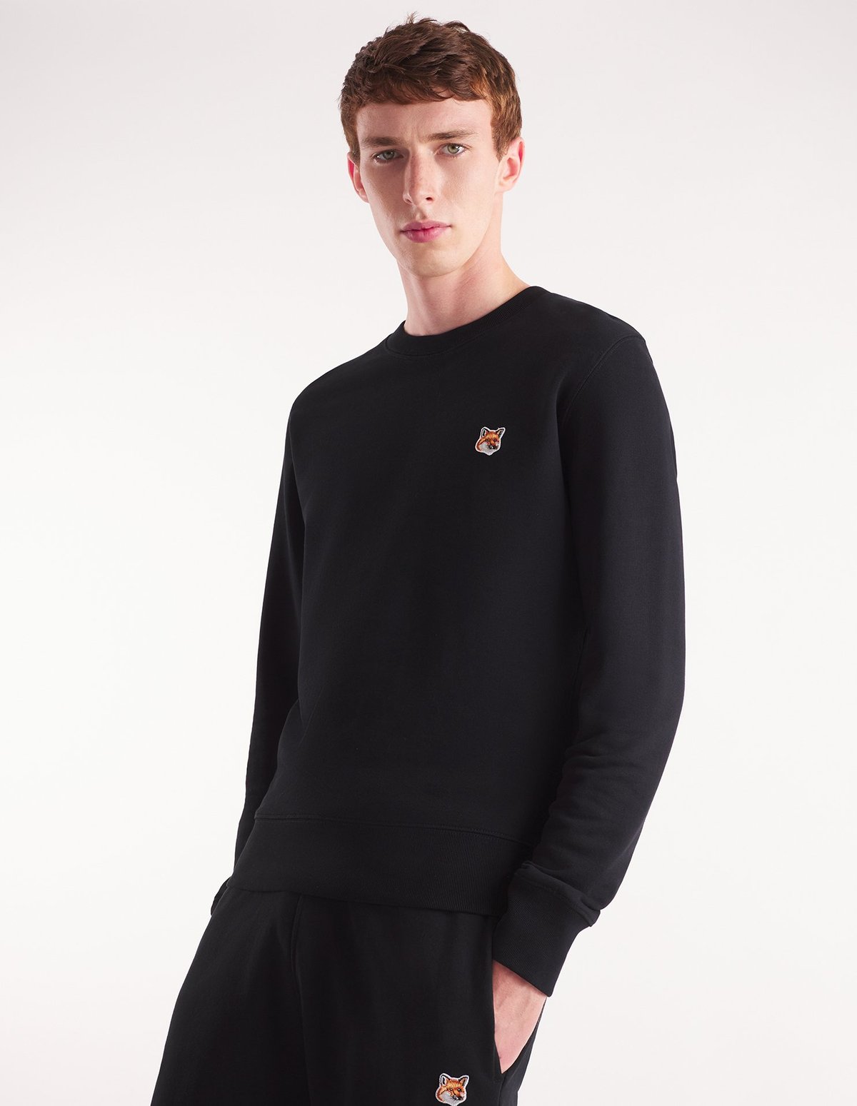 MAISON KITSUNE】FOX HEAD PATCH REGULAR SWEATSHI