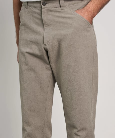 【About Companions】Light 5-pocket summer trousers Olf in dusty olive