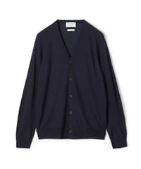 【TOMORROWLAND MEN】スーパーファインメリノウール Vネックカーディガン S WOOL