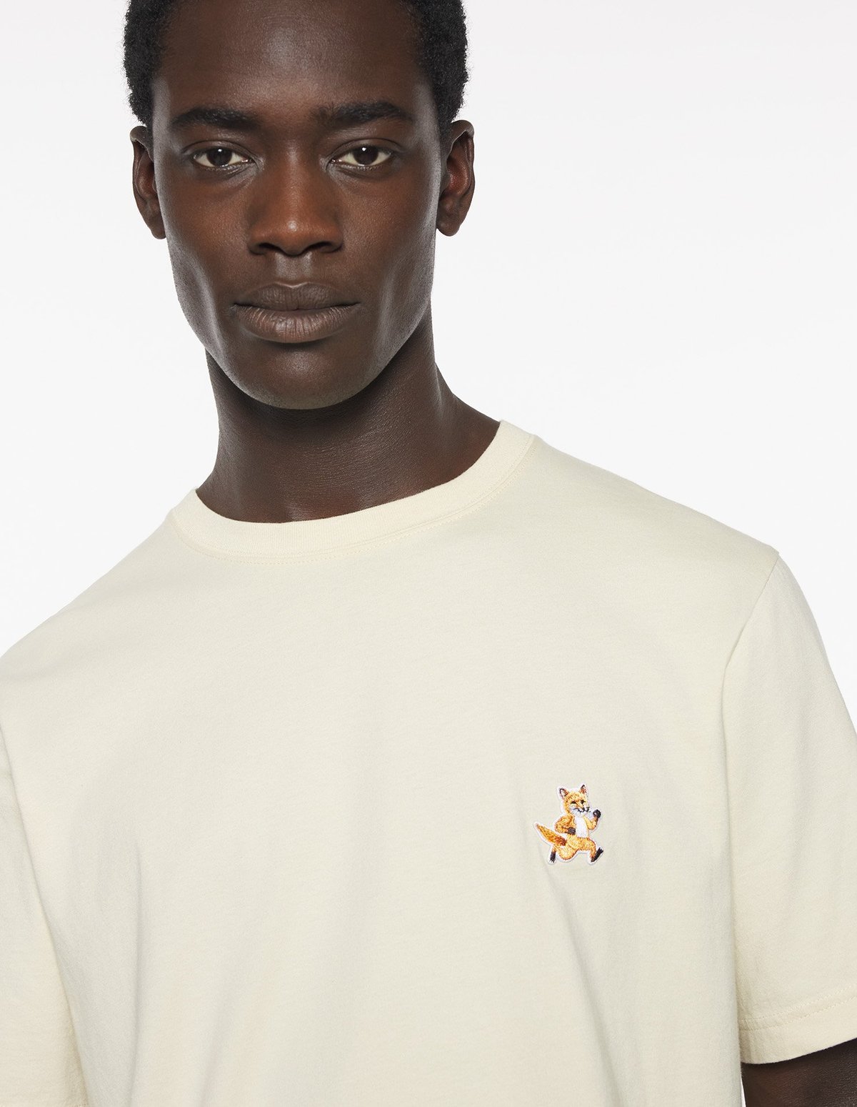 MAISON KITSUNE】SPEEDY FOX PATCH COMFORT TEE-SH