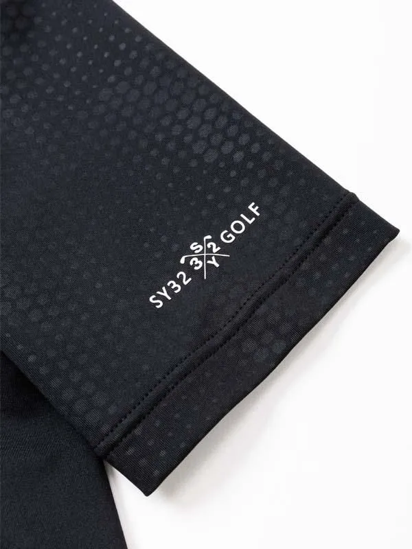 新品☆【SY32 GOLF】 G-002 EMBOSS STRETCH MOCK 国内発送【SY32 GOLF】 G-002 EMBOSS STRETCH MOCK (SWEET YEARS