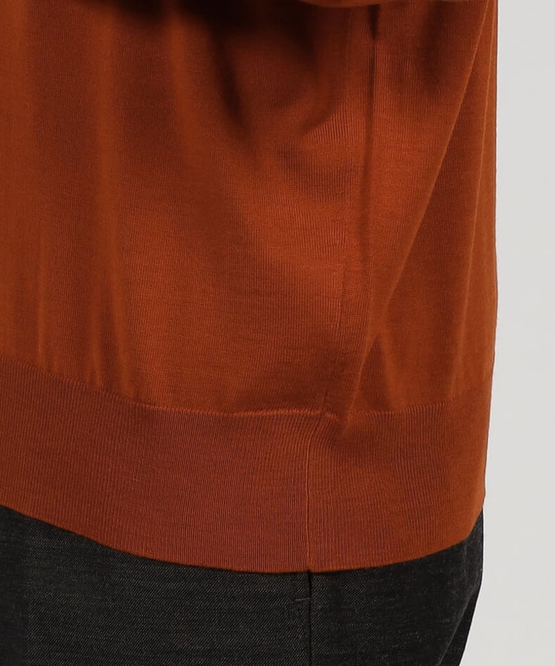 TOMORROWLAND TRICOT】 スーパーファインメリノウール クルーネック