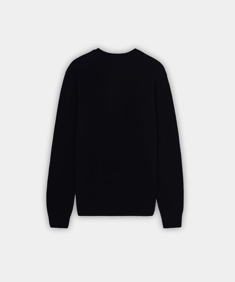 【MAISON KITSUNE】BABY FOX PATCH COSY R-NECK PULLOVER