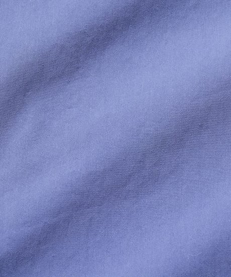 【:colon】Wpocket Standcollar Shirt S/S - Cotton Nylon Typewriter